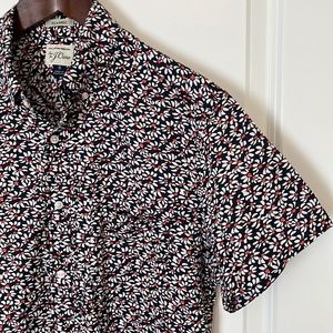 J. Crew Shirts | J.Crew Floral Short Sleeve Button, Classic Small